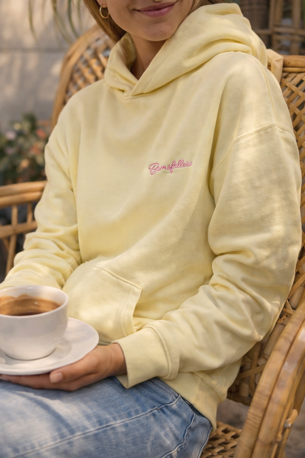 Hoodie - Bumsfallera - Buttergelb