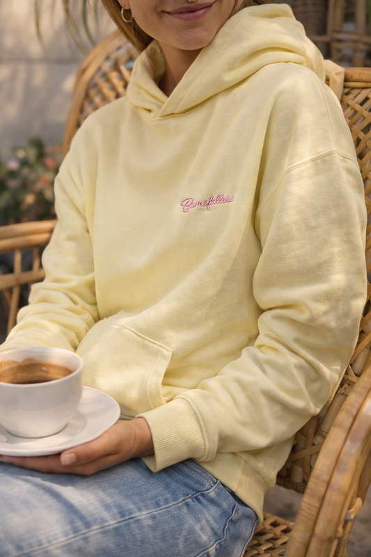 Hoodie - Bumsfallera - Buttergelb