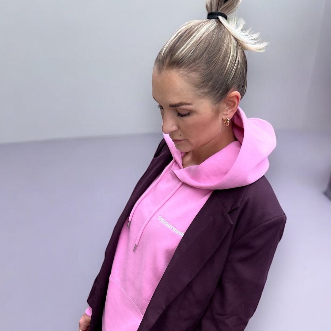 Hoodie - Schabernack - so richtig pink