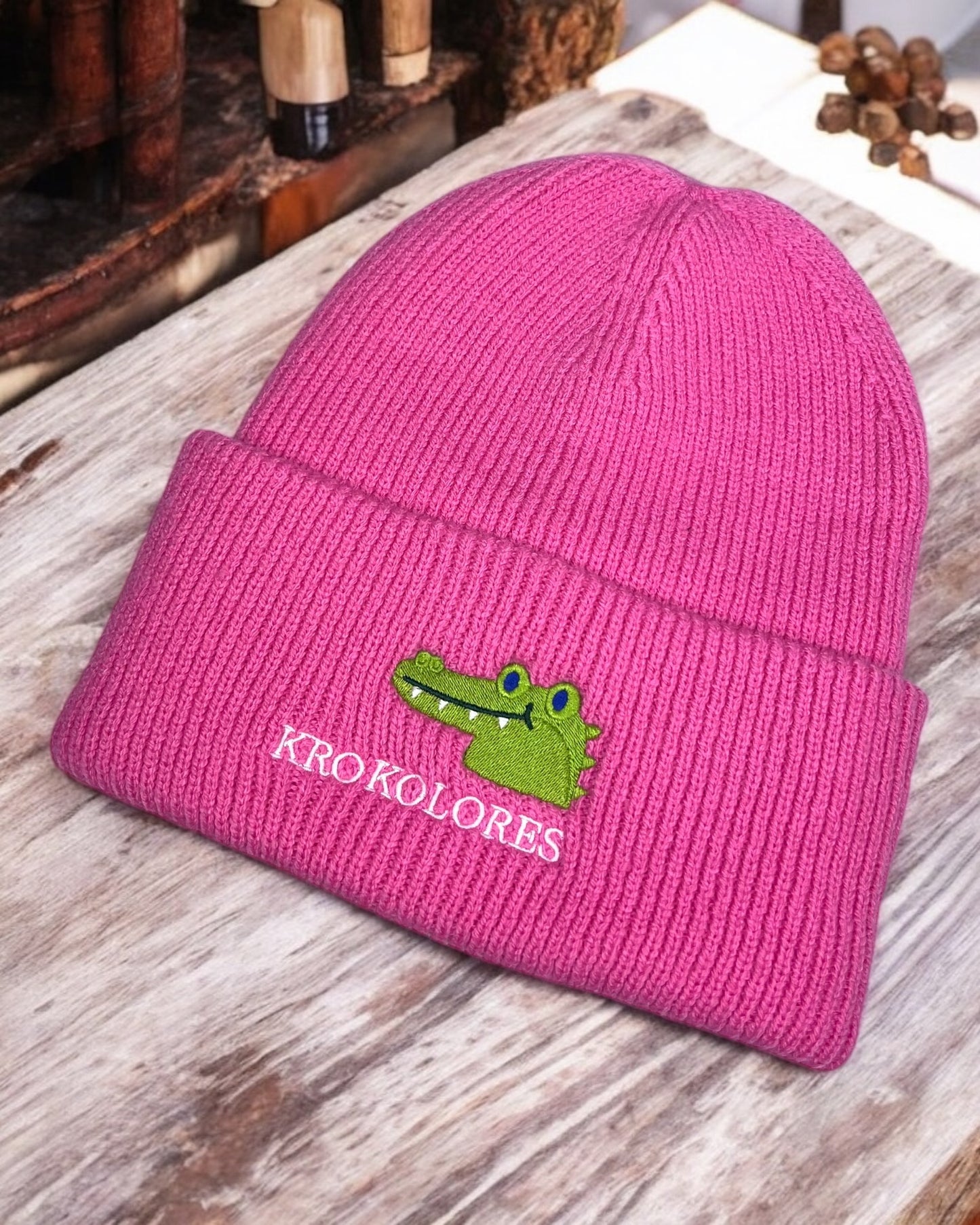 Beanie Mütze - Krokolores. Kokolores - Pink-Power