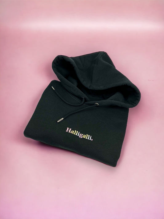 Hoodie - Halligalli - back in black
