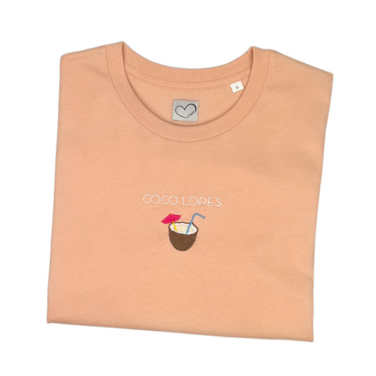 Shirt - Coco Lores - very peachy