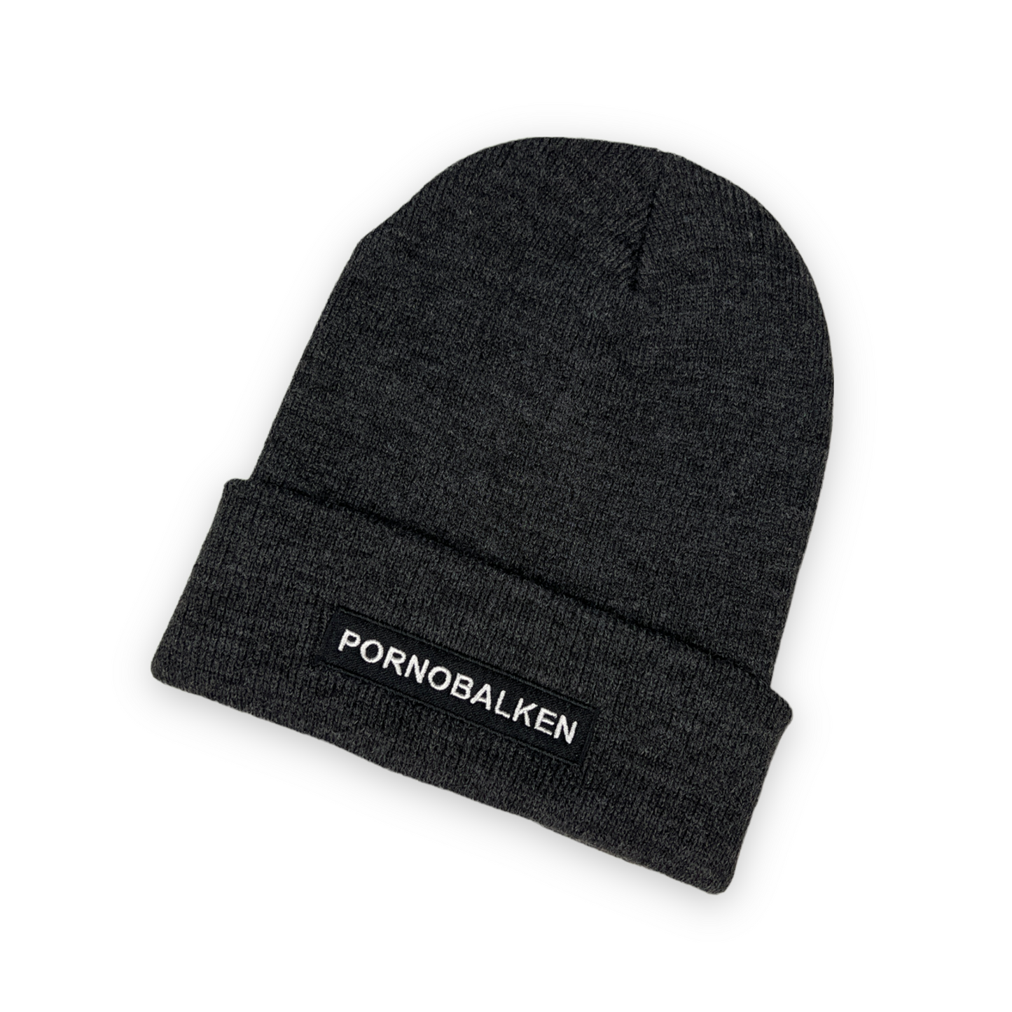 Beanie - Pornobalken - graue Maus